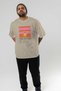 Tiki Mai Tai Cocktail Front Printed Beige Oversize T-Shirt Men Women Cotton Crew Neck T-Shirt - 7