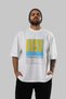 Cosmopolitan Cocktail Front Printed White Oversize T-Shirt Men Women Cotton Crew Neck Tshirt - 6