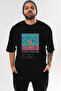 Cuba Daiquiri Cocktail Front Printed Black Oversize T-Shirt Men Women Cotton Crew Neck Tshirt