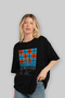 Cuba Mojito Cocktail Pre-Printed Black Oversize T-Shirt Men Women Cotton Crew Neck T-Shirt - 4