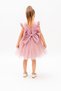 Girls' Tulle Evening Dress Butterfly Sleeves Stone Detail Satin Puffy Birthday Dress 3-6 Years - 2