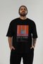 Gin Tonic Cocktail Front Printed Black Oversize T-Shirt Men Women Cotton Crew Neck Tshirt - 6