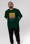 Bloody Mary Cocktail Front Printed Green Oversize T-Shirt Men Women Cotton Crew Neck Tshirt - 7