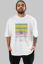 Old Fashioned Cocktail Front Printed White Oversize T-Shirt Men Women Cotton Crew Neck Tshirt