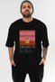 Tiki Mai Tai Cocktail Front Printed Black Oversize T-Shirt Men Women Cotton Crew Neck Tshirt