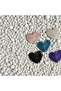 PURPLE HEART EARRINGS - 4