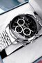 Special Boxed Steel Jubilee Band 3Atm Water Resistant Men Wristwatch Silver Color Hme2067C3 - 4