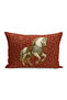 Classic Horse Series Double Sided Digital Printed Set of 3 Throw Pillow Covers (Horse) - 4
