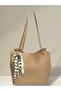 Women's Large Shoulder Bag - Laptop Compartment - Gift Scarf Included - 2