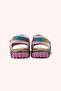 Baby Girl Pink Sandals with Velcro Detail - 2