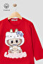 Girl's Cotton Seasonal Printed Long Sleeve Tshirt - 3