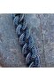 Nordic Mythology Runic Alphabet Threaded Stainless&Blackened 316L Steel Bracelet - 6