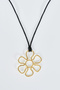 Gold Flower Necklace - 3