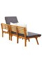 Garden Day Bed 200x65 cm Solid Wood Acacia - 7
