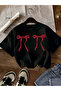 Bow Printed T-Shirt for Girls