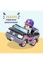 S13 Pizza Girls Vehicle with Muffin Figure – Fun Pretend Play Set for Kids - 4