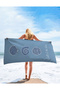 Special Design Patterned Quick Dry 75X150 cm Beach Towel – Printed