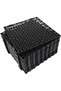 FengWu 12 Pack 12" Interlocking Rubber Bathroom Flooring Tiles Non-Slip Pool Mat Splicing Shower Mat