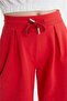 Girl Red Tracksuit Bottom - 3