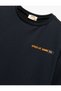 Long Sleeve Crew Neck Printed Sweatshirt - 3