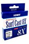 حبل محبوك من Surf Cast 8X Fighting بطول 300 متر (أزرق ثلجي)