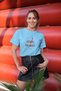 Sorry I'M Bussy Printed / Women's Multicolor T-Shirt 100% Cotton Regular Fit Comfortable Fit