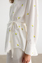 Limon Embroidered Cotton Linen Shirt - 5
