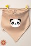 Baby Girl Newborn Combed Organic Cotton Cute Animals Printed Baby Bib Set of 6 - 4