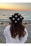 Knitted Bandana, Daisy Bandana, Hair Band, Knitted Hair Band