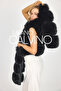 Hooded Fur Jacket Sleeves Detachable - 5