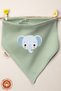 Unisex Baby Newborn Combed Organic Cotton Cute Animals Printed Baby Bib Set of 6 - 4