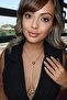 Gold Color Moon and Star Figured Stone Detailed Y Necklace - 2