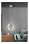 مصباح LED حديث معلق 9892 - 7 وات، 3 أوضاع إضاءة، قاعدة 10 سم، سلك قابل للتعديل 180 سم - 2