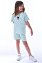 Ribana Beybi Overlock Detailed Kuromi Embroidered Top-Under Set