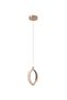 مصباح LED حديث معلق 9891 - 7 وات، 3 أوضاع إضاءة، قاعدة 10 سم، سلك قابل للتعديل 180 سم - 2