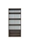 Infinity 2 Door Wardrobe with Shelves - Dark Walnut L100xW59xH230cm - 3