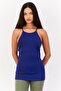 Women Sportswear Fit Sleeveless Training Tank Top, Navy Blue