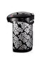 Electric Kettle with LED Display, 6.8L, 800W, Damask Pattern Design.