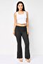 Women Regular Fit Stripe Flare Pants, Multicolor - 2