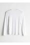 Lcwaikiki Classic White Crew Neck Women's T-Shirt - 6