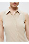Nevavm Textured Crepe Shirt Dress with a Difference - 3