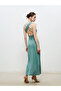 Two Mt Shop Quality Oval Collar Dress with Back Window