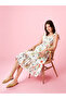 Floral Bow Women's Midi Dress