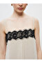 Trendlucky Square Neck Linen Blend Dress with String Straps - 3