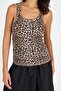 Leopard Camisole Tubular T-Shirt - 2