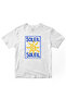 Soleil Printed Women's Tshirt White