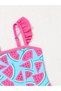 Watermelon Patterned Girl's Swimsuit - 3
