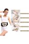 Electric Fitness Slimming Massager, Abdominal Belly Vibro Shape Vibrating Waist Belt for Weig - 5