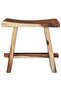 Stool Solid Suar Wood and Polyresin - 2