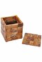 Storage Stool Solid Teak Wood - 2